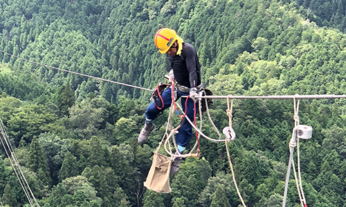 送電線工事(新設・架線・張替・移線)