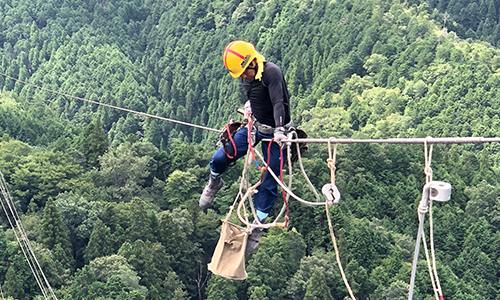 送電線工事（新設・架線・張替・移線）